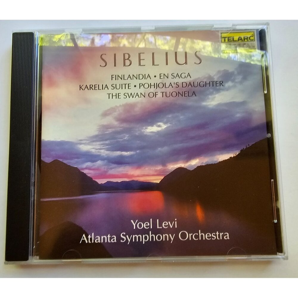 Sibelius Tone Poems & Incidental Music CD Yoel Levi Atlanta Symphony Orchestra T